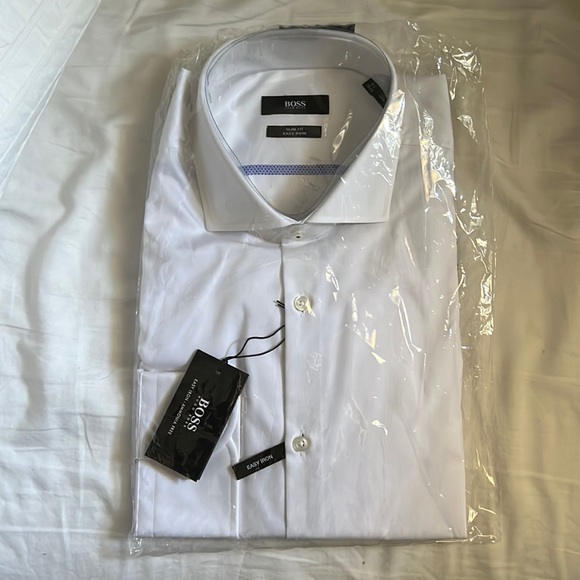 Hugo Boss white dress Shirt. - Picture 1 of 3